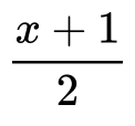 Fractions example